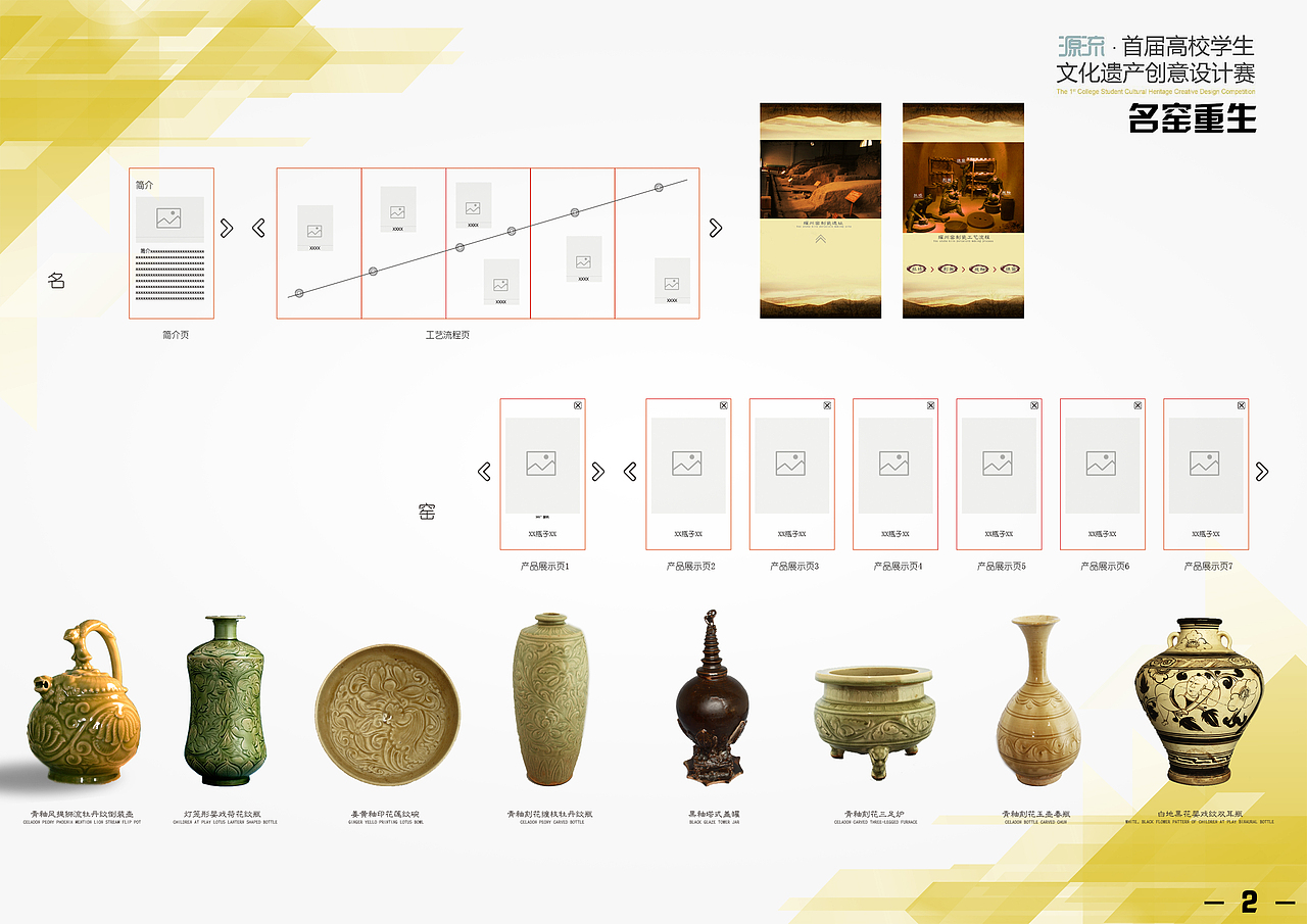 “名窑重生”交互设计（图ZODU2MzM0ODg=） - 交互/UE - 站酷设计师喵仙儿NaNa原创素材 - 站酷ZCOOL