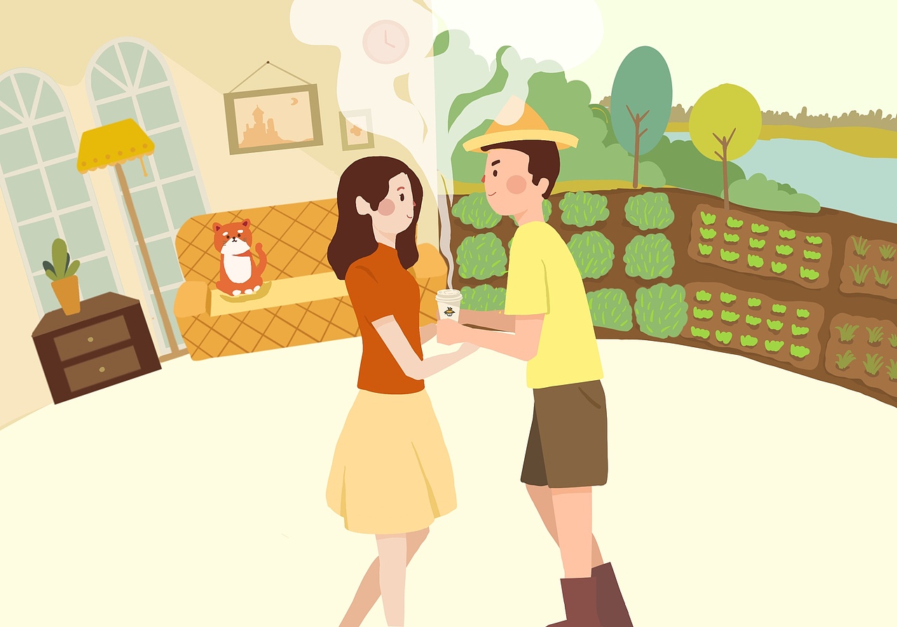 永和豆浆（图ZMTc3MjM4OTM2） - 商业插画 - 站酷设计师陈零钱钱原创素材 - 站酷ZCOOL