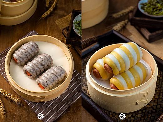 小肠卷/面食/面点拍摄