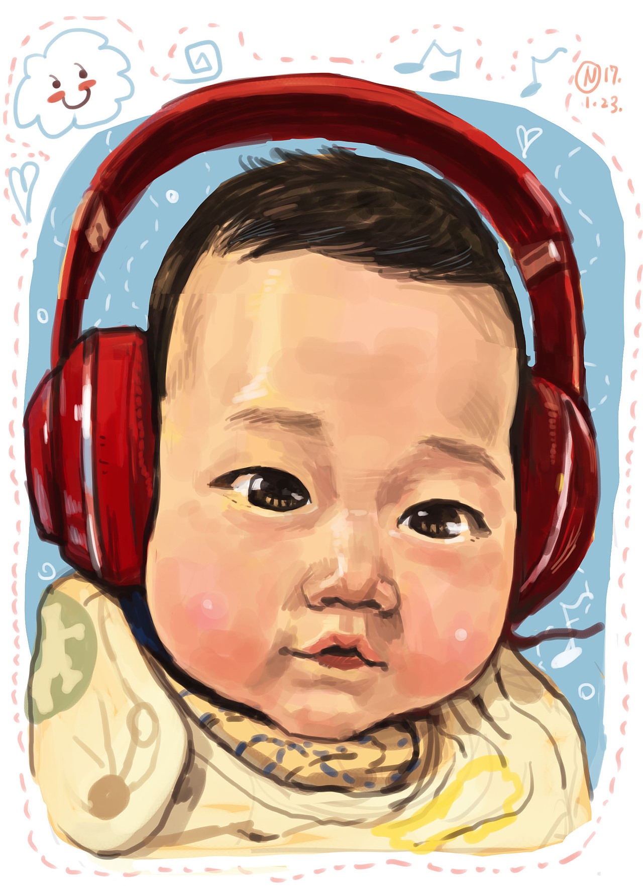 小头像（图ZOTAzNjg3Mjg=） - 商业插画 - 站酷设计师niceler原创素材 - 站酷ZCOOL