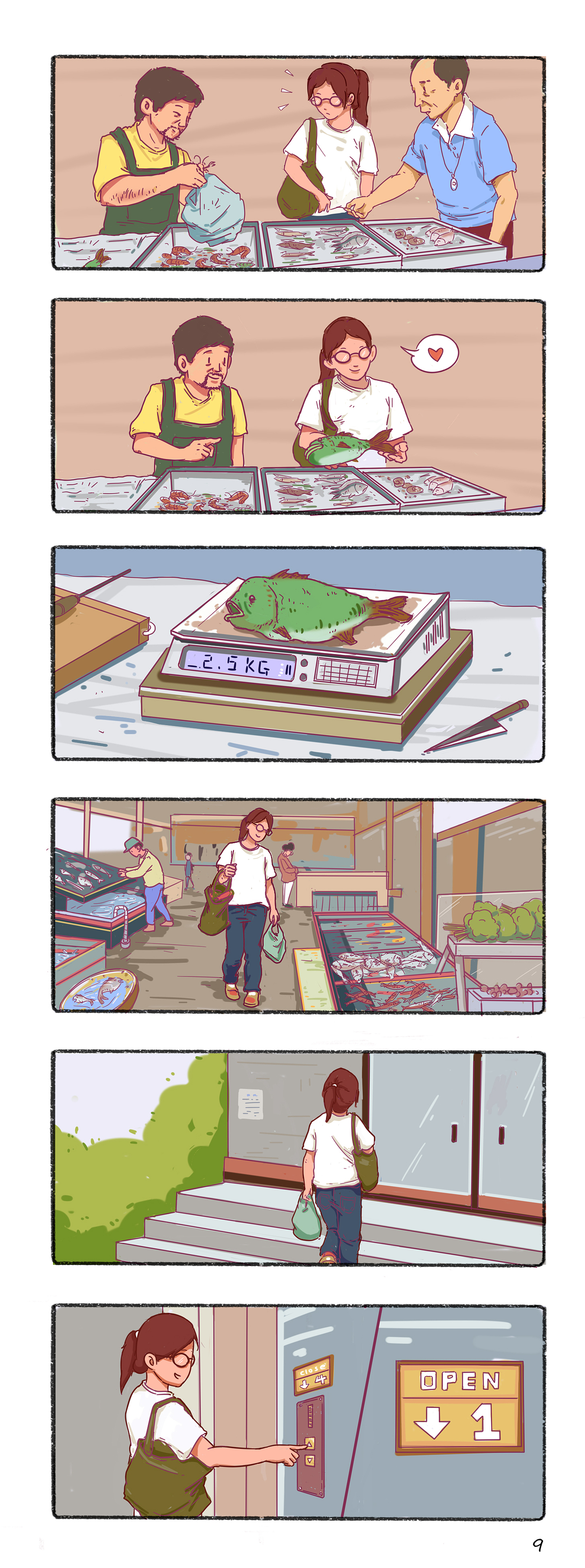 短篇条漫《巧合》（图ZMjYyMjczNzg0） - 短篇/格漫 - 站酷设计师是海贼小胡原创素材 - 站酷ZCOOL