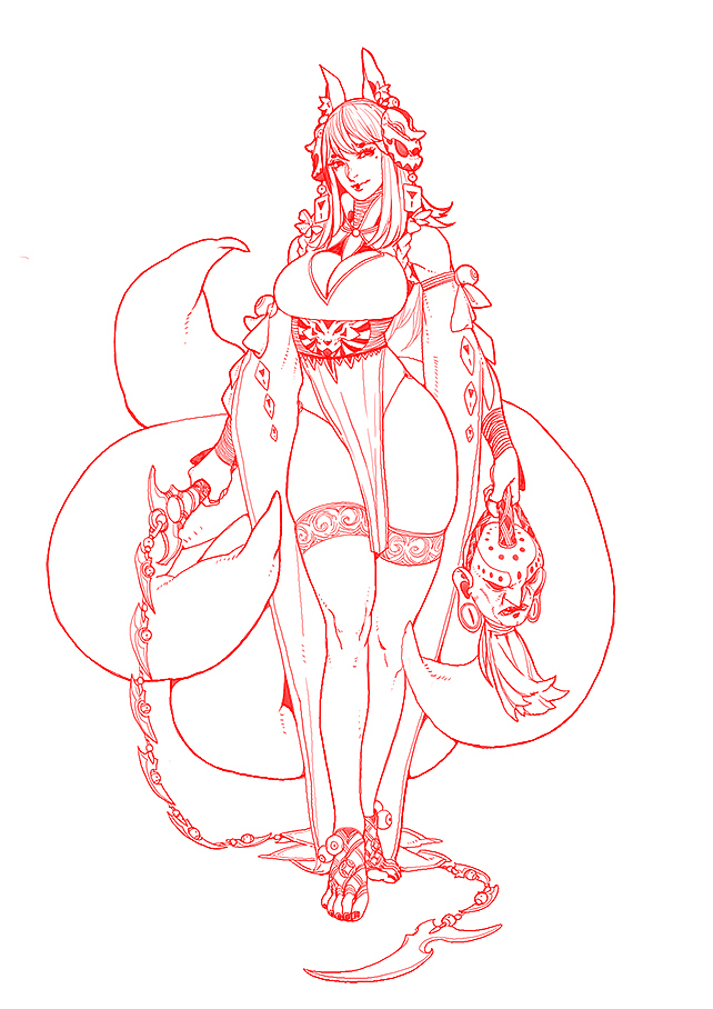 神坛-妖鬼怪（图ZMjczMjA5NDA4） - 概念设定 - 站酷设计师B猴子原创素材 - 站酷ZCOOL