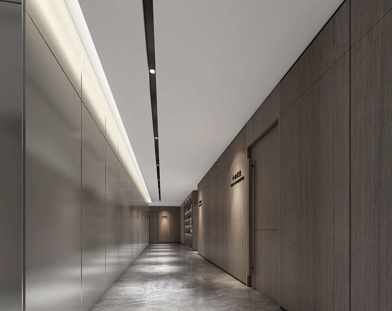 壹创设计 |双德国际商场办公室：现代之形，东方臻境（图ZMjg0NzAxMTA0） - 商业空间设计 - 站酷设计师壹创设计A原创素材 - 站酷ZCOOL