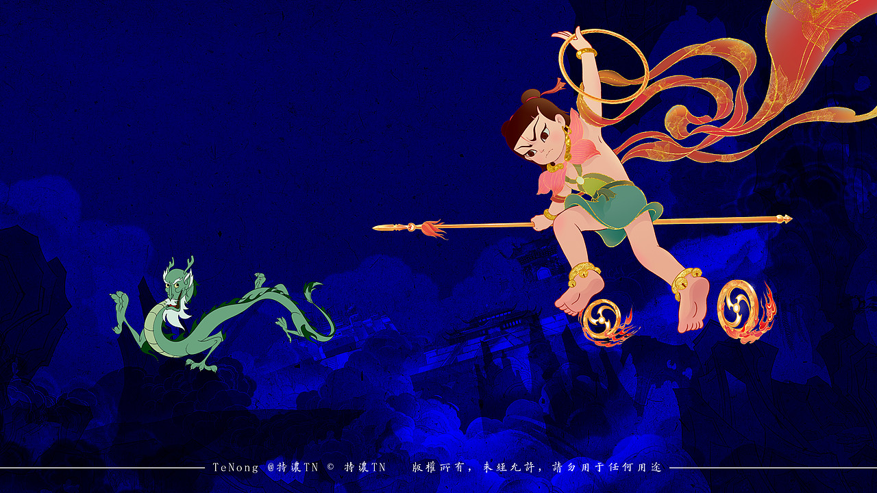 京东618×上美影（图ZMjA4OTY1Mjgw） - 商业插画 - 站酷设计师特浓TN原创素材 - 站酷ZCOOL