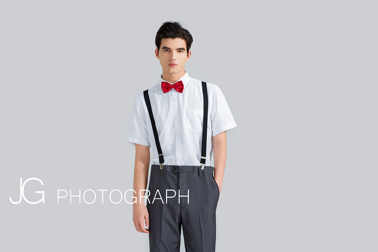 男士商务风衬衫西装拍摄