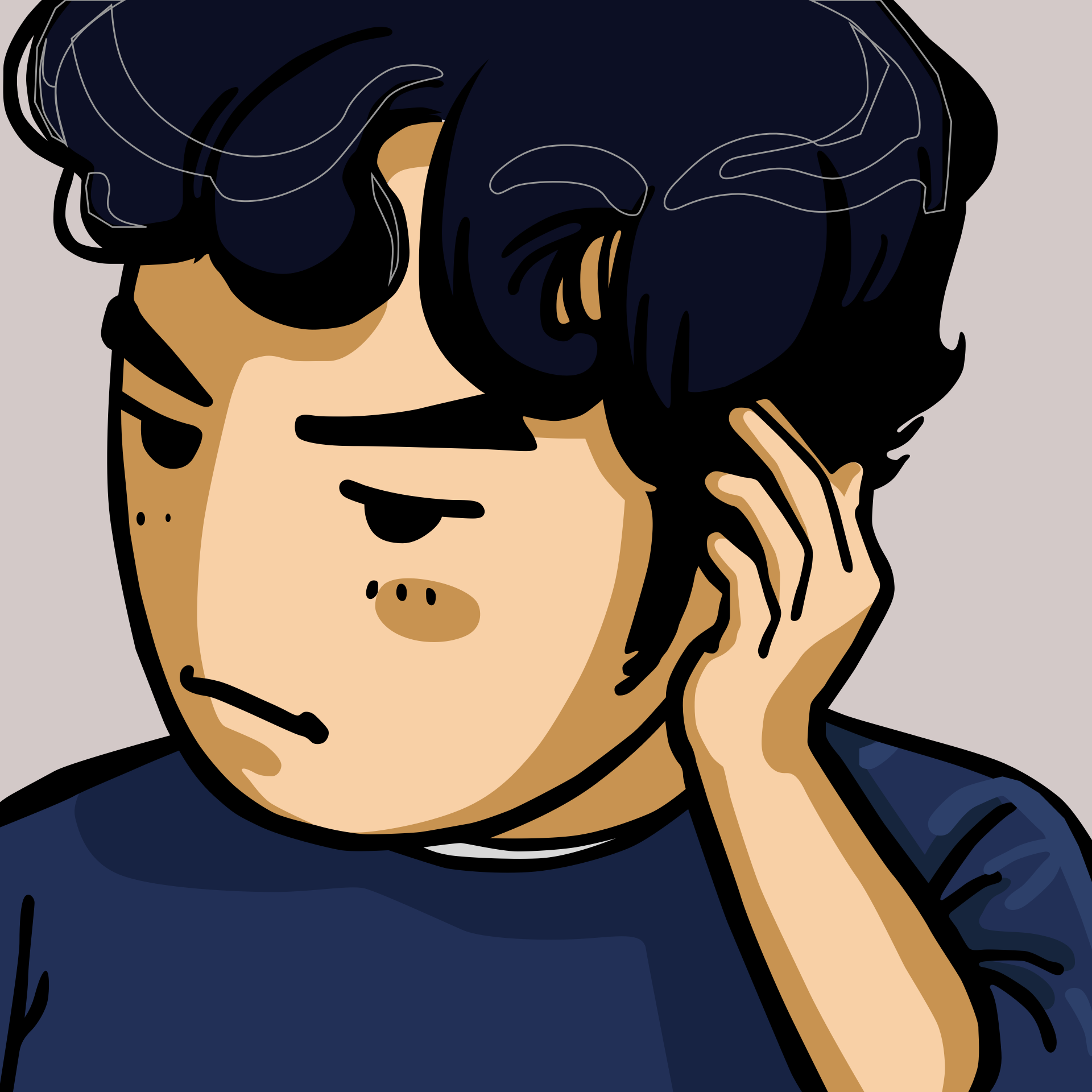 无聊画一张:周杰伦第一张专辑《jay》