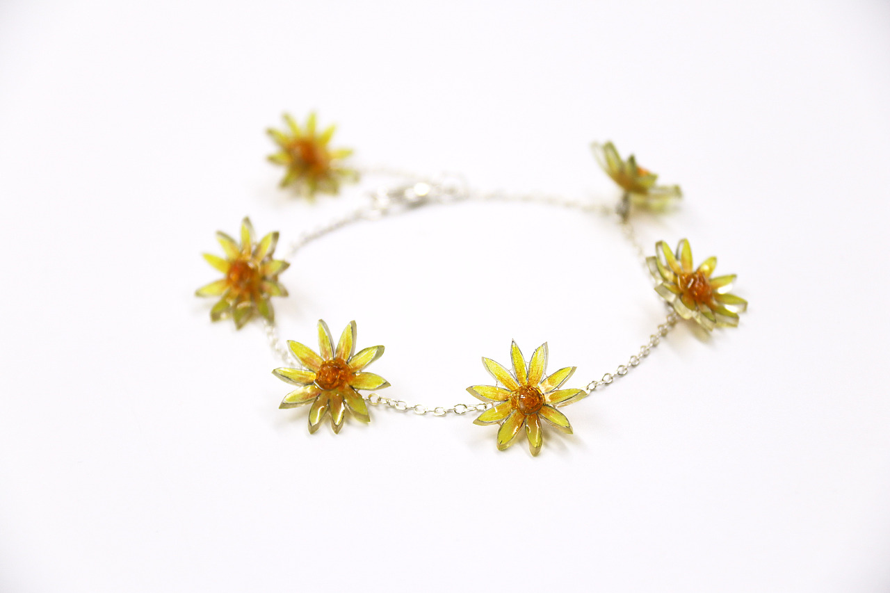 热缩片花开半夏手链系列