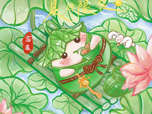 夏日炎炎（个人主页-ZNjU4OTk2Njg=） - 创作习作 - 站酷设计师富豪hh原创素材 - 站酷ZCOOL