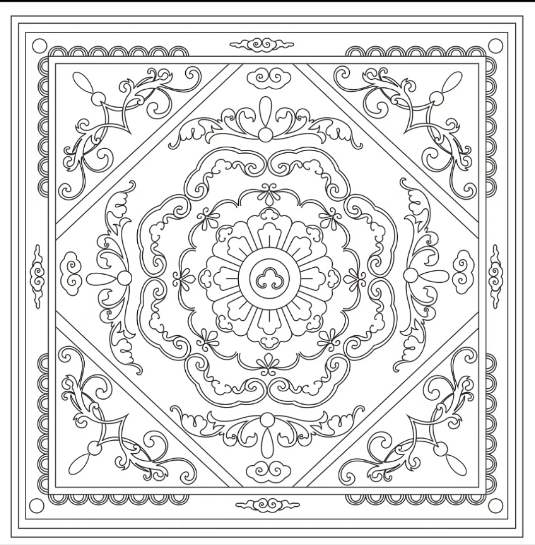 传统纹样设计|图案设计|四方连续|民族纹样设计