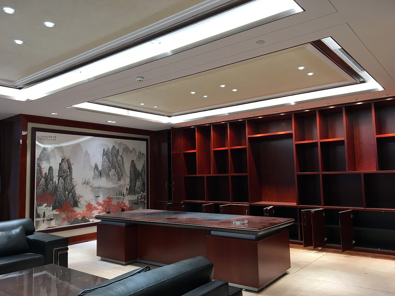 文广大厦办公室 设计方案 基本竣工状态（图ZMTE2MjIxNjc2） - 家装设计 - 站酷设计师飞行线设计阿蒙原创素材 - 站酷ZCOOL