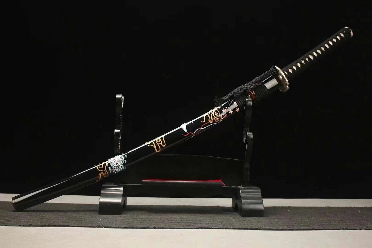 精工皆烧打刀 鎏金银苍鹰刀装 和风堂美术刀剑