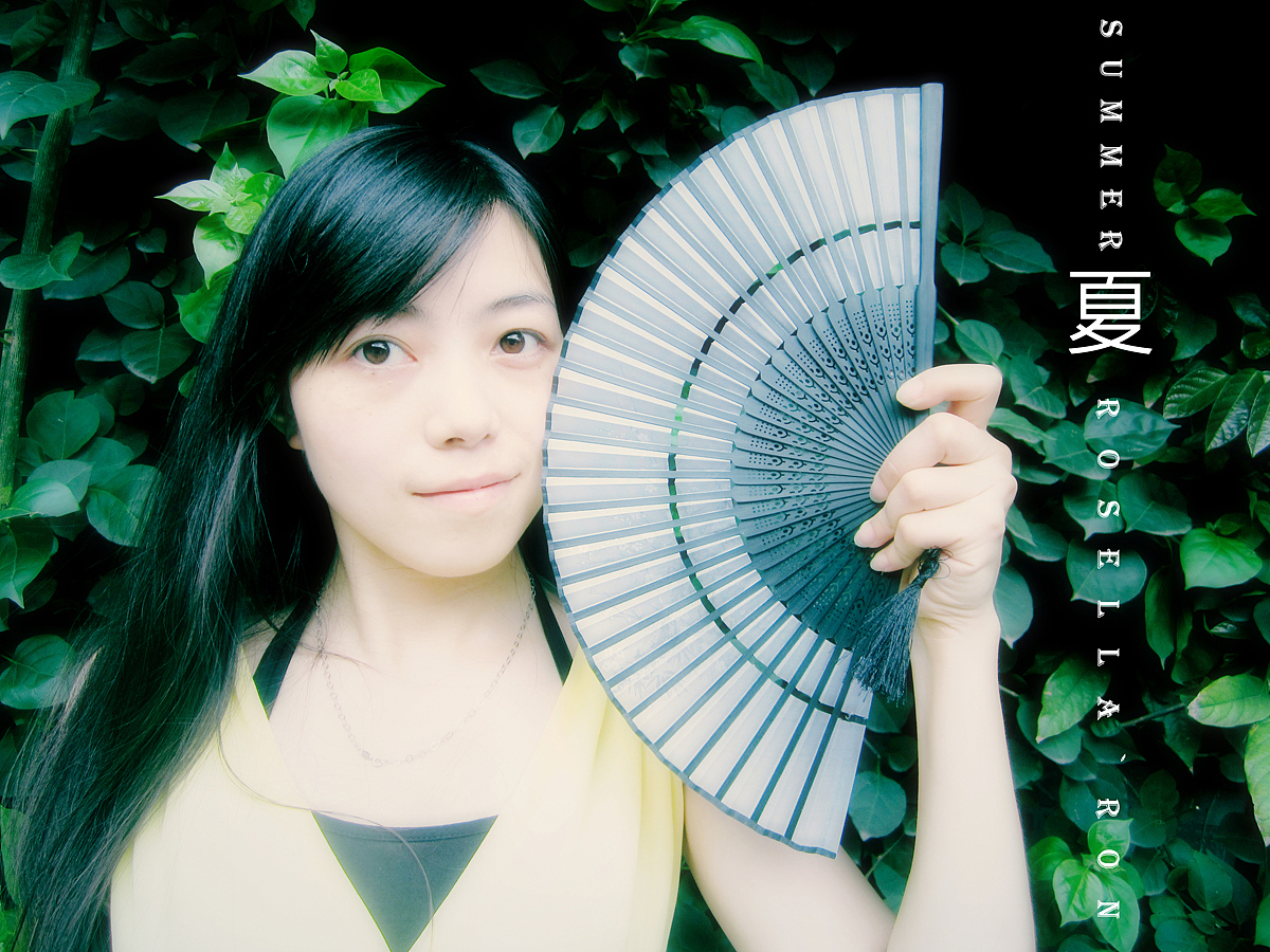 夏日小时光 叶绿花红中的妳我（图ZMTA4ODI0NDQ=） - 人像摄影 - 站酷设计师榮羽生RON原创素材 - 站酷ZCOOL