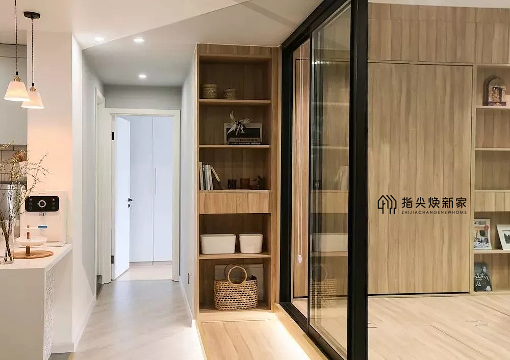 重庆旧房翻新解放碑德兴里小区,爆改78㎡改造后美到爆