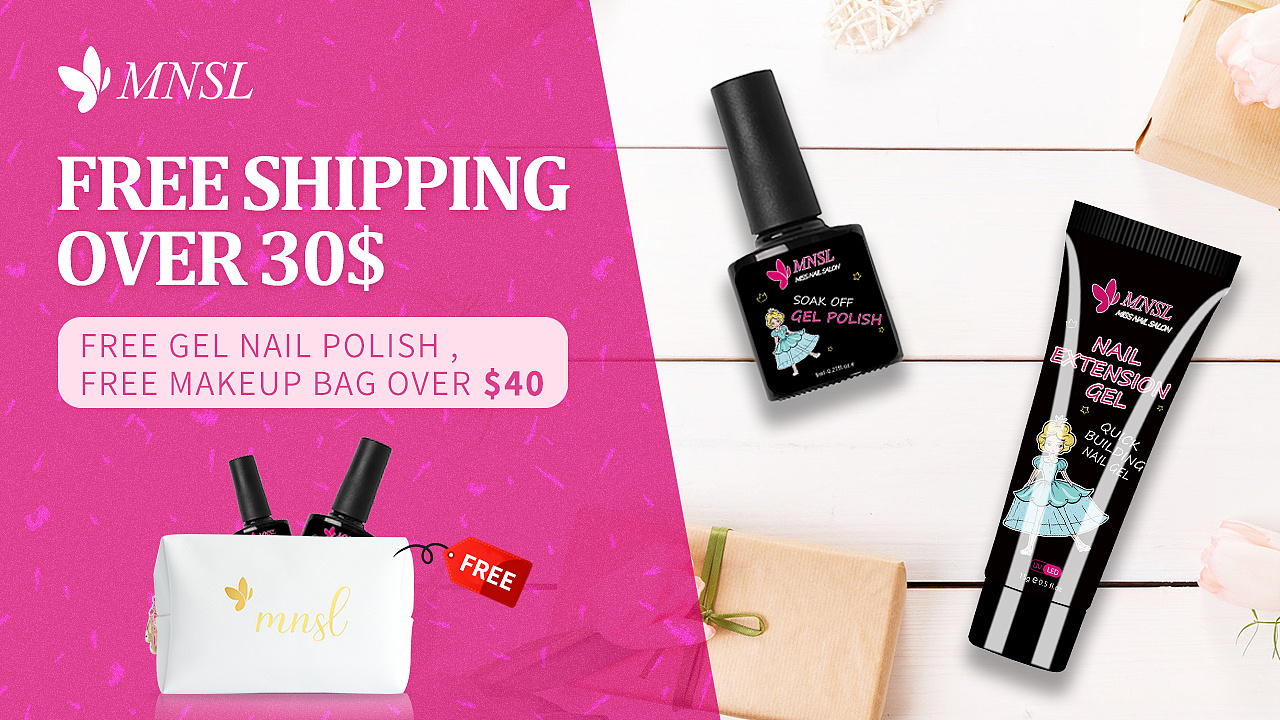 亚马逊美甲banner海报