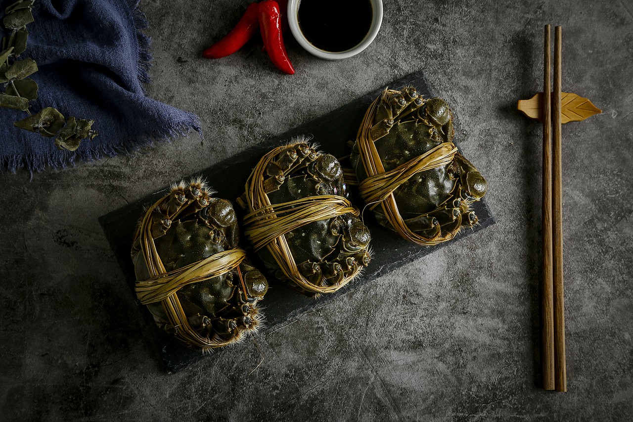 大闸蟹|摄影|产品摄影|尹瀚逸_原创作品-站酷zcool