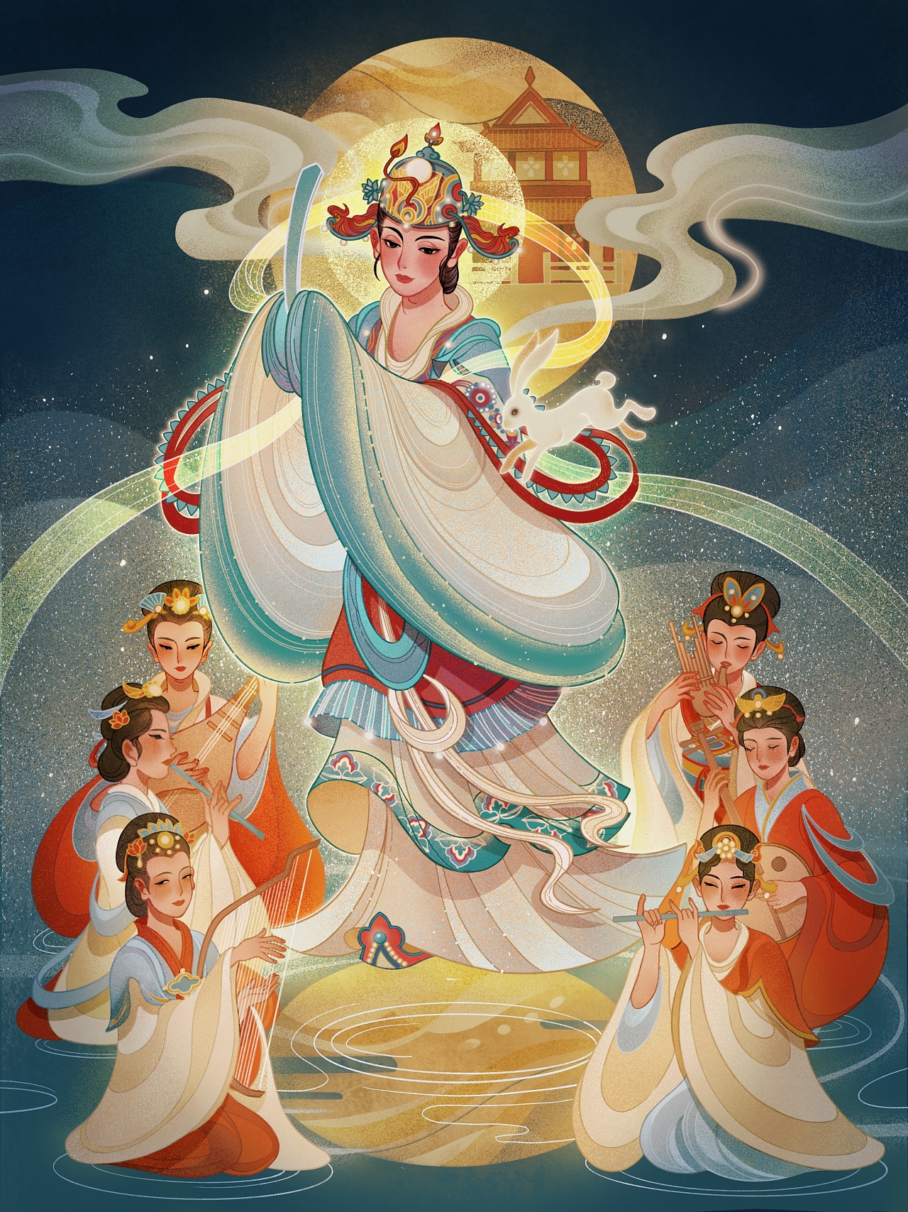 永乐宫——月神