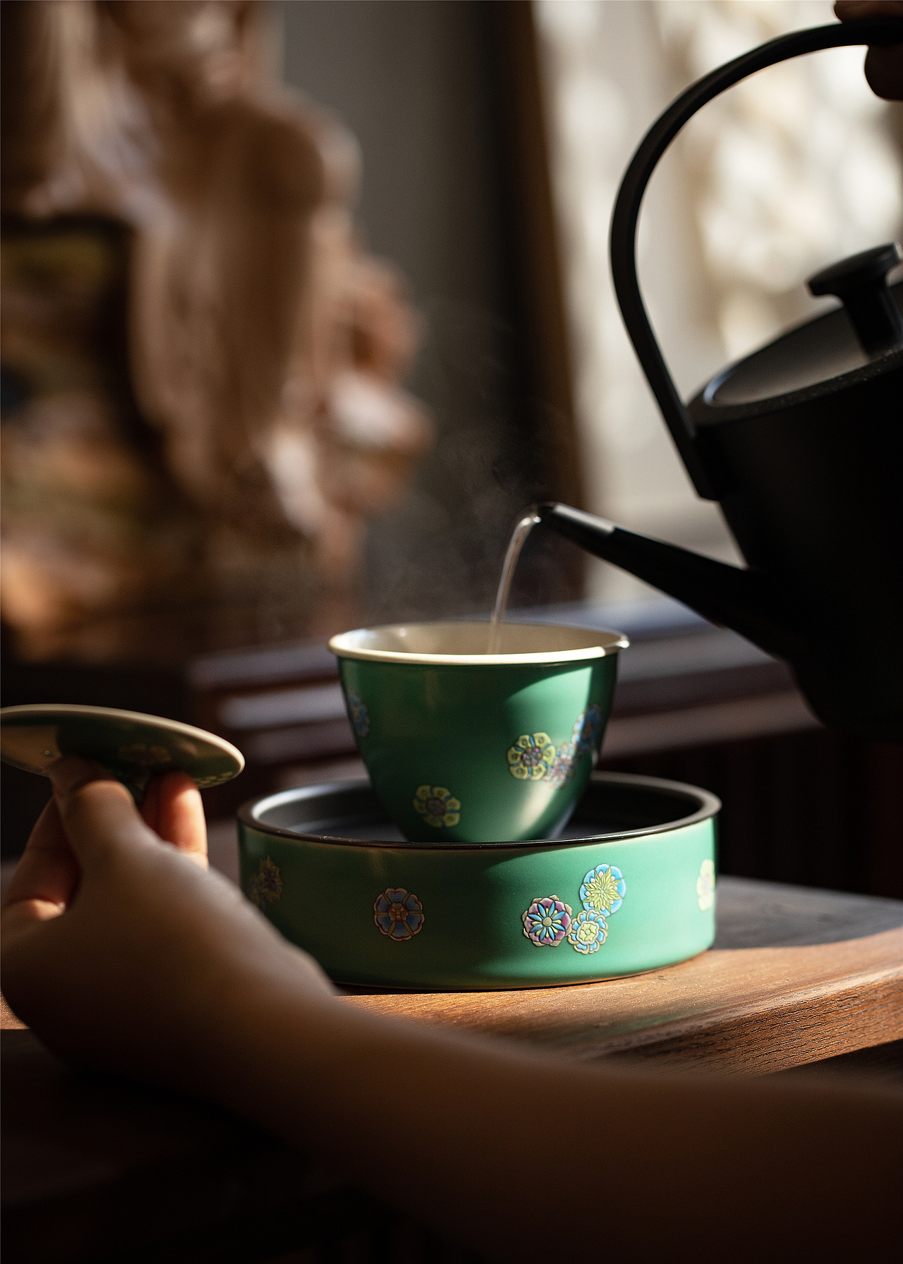 陶瓷壶承/干泡盘/茶具茶道配件（图ZMjg2NzYyODY4） - 产品摄影 - 站酷设计师五七六三原创素材 - 站酷ZCOOL
