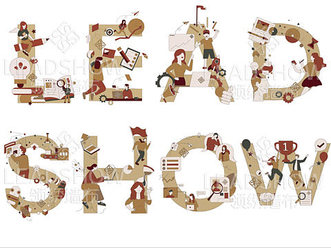 领袖墙布品牌价值观logo设计