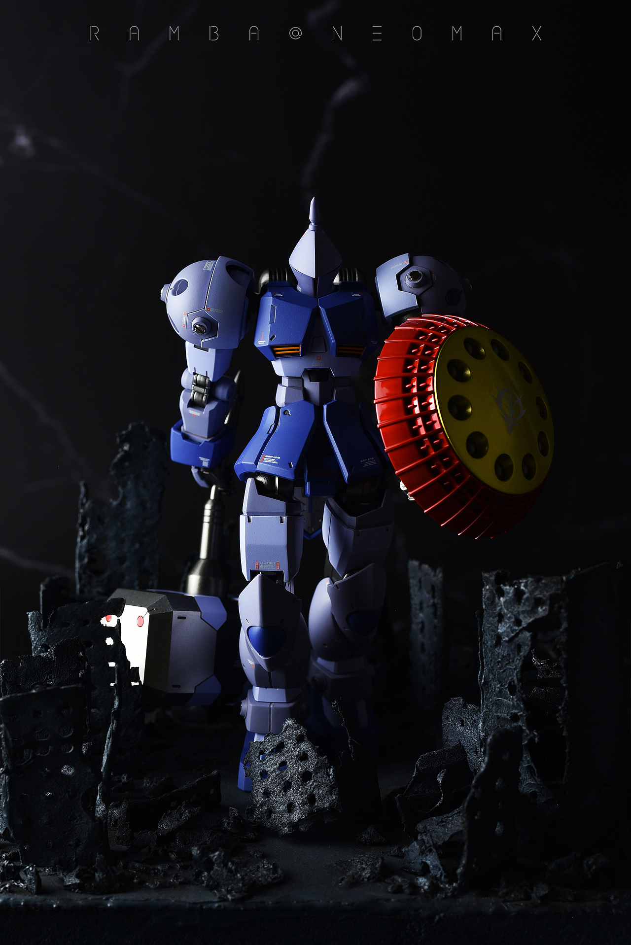 硬核改造!高达模型作品【HG强人复仇者】