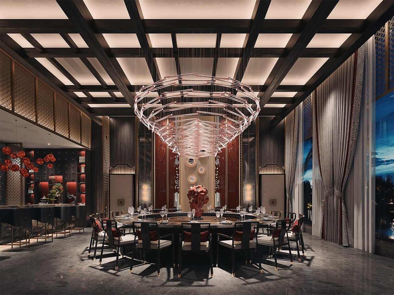 新中式酒店包间