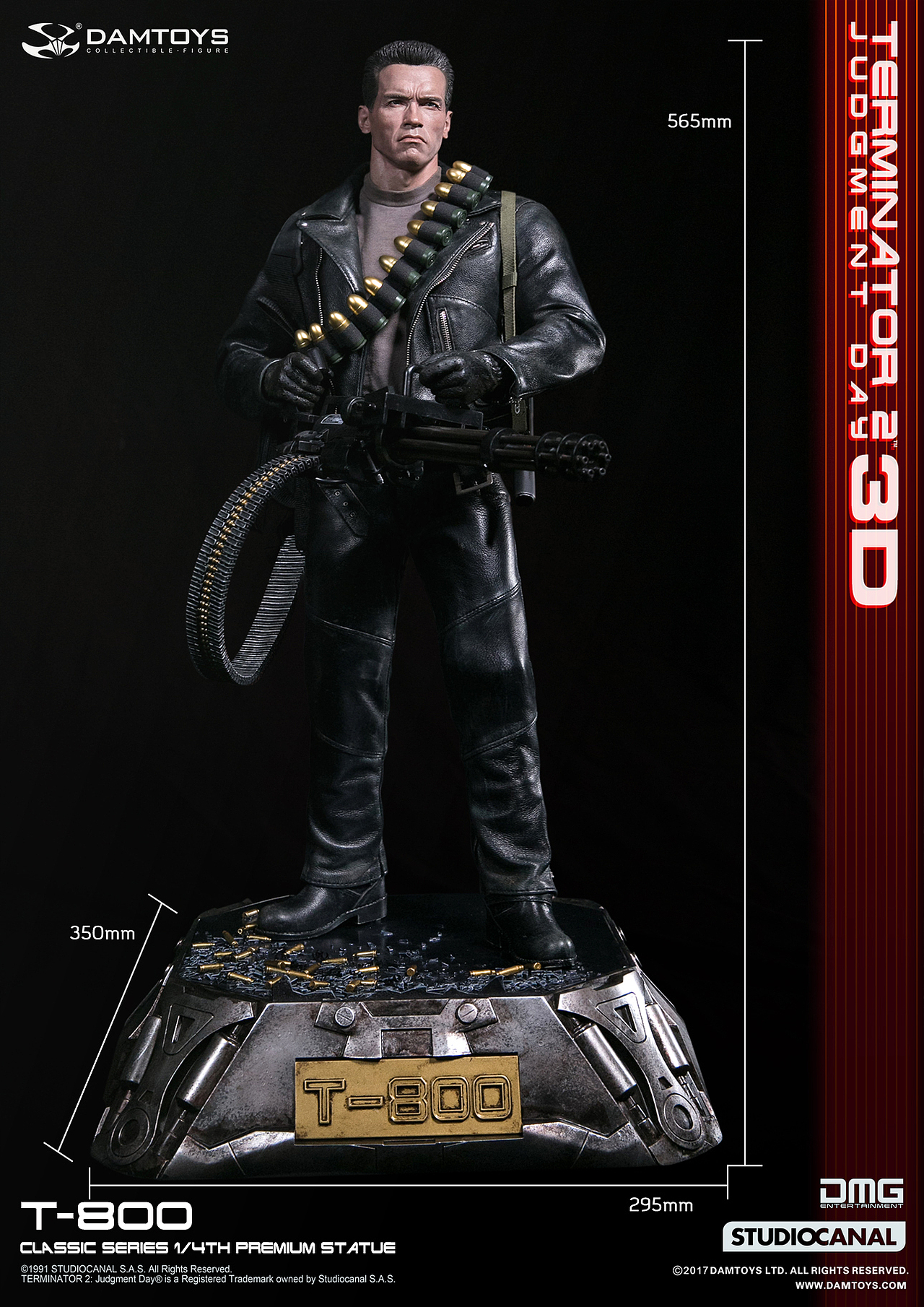 1/4比例《终结者2:审判日》T-800收藏级雕像（图ZNzQ5OTgwODg=） - 生活用品 - 站酷设计师DAMTOYS原创素材 - 站酷ZCOOL