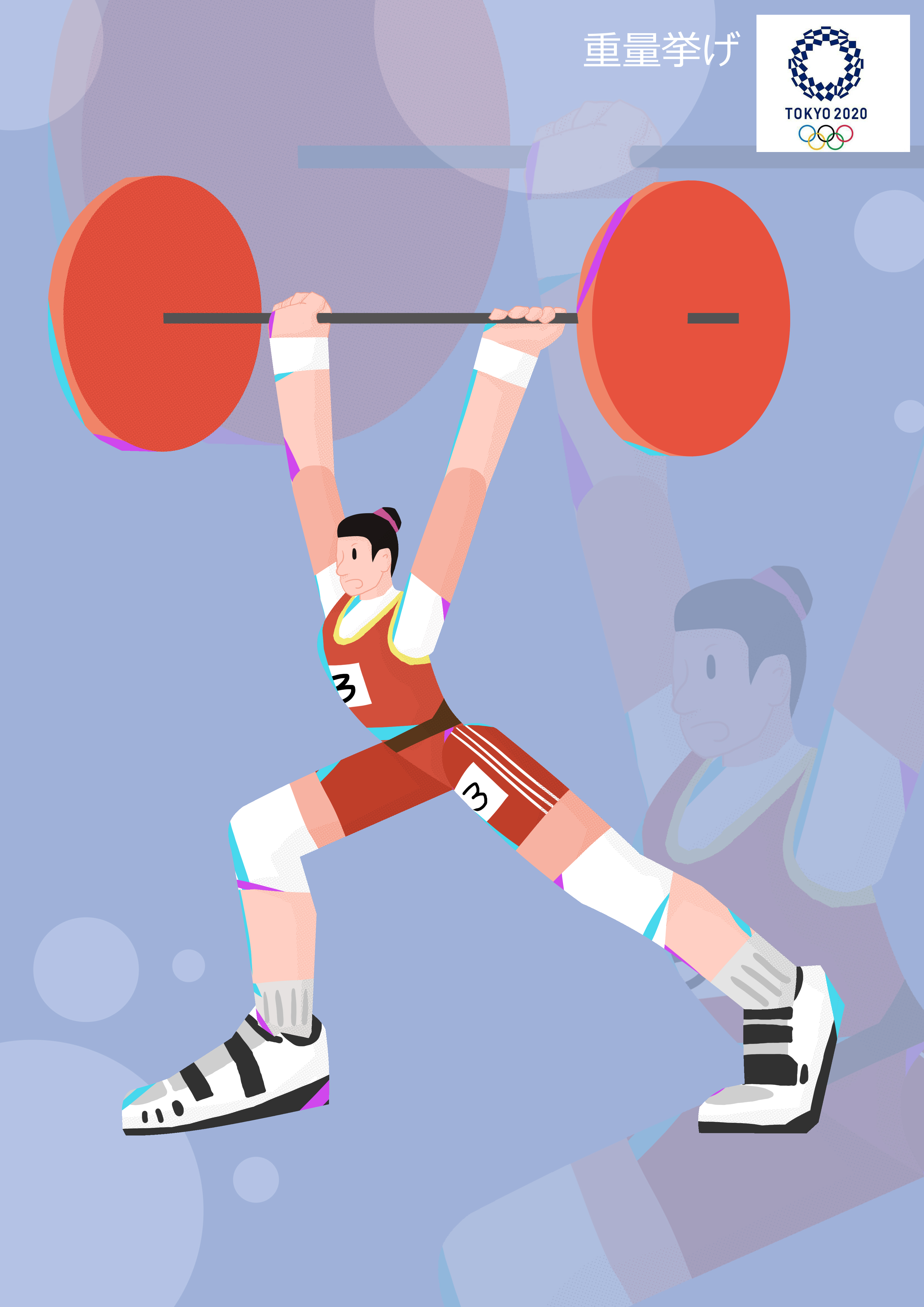 奥运会插画海报图片