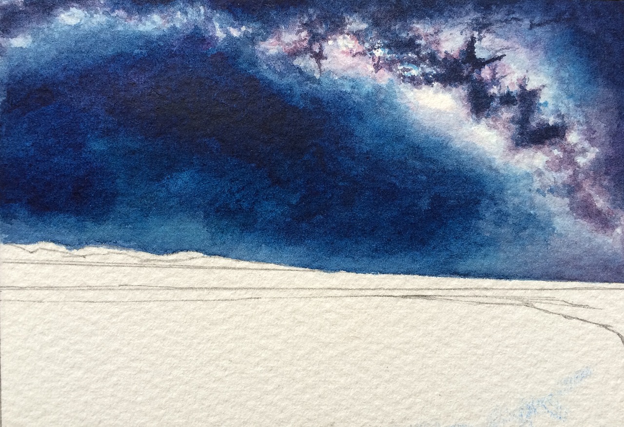 每夜星辰 136 先畫著看（圖ZODkzOTM2OTI=） - 繪畫 - 站酷設(shè)計師八艘飛原創(chuàng)素材 - 站酷ZCOOL