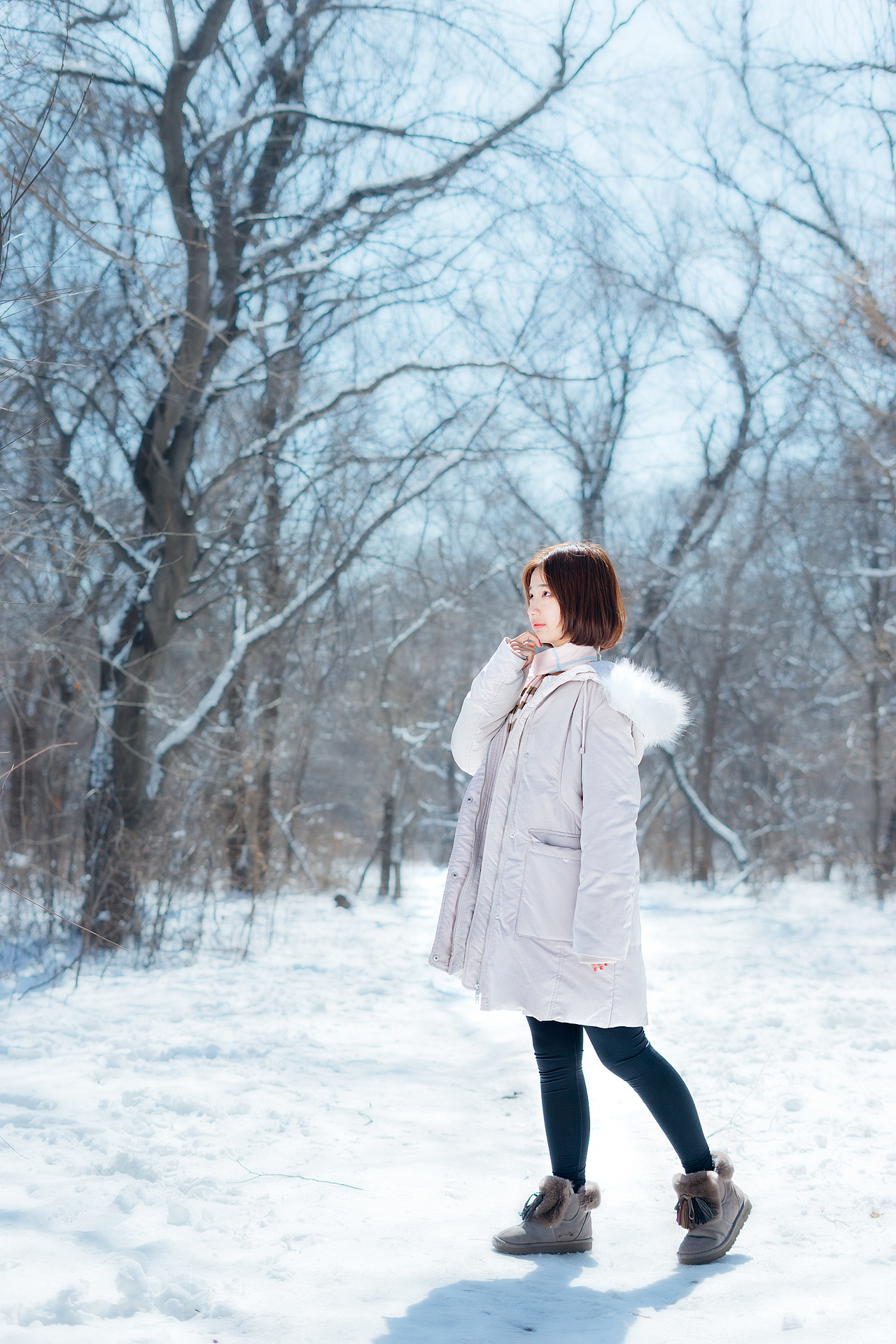 雪景人像 2018.3.16