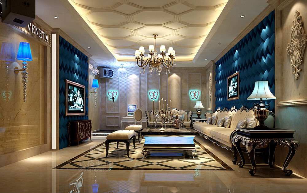 艾美KTV丨成都KTV装修设计