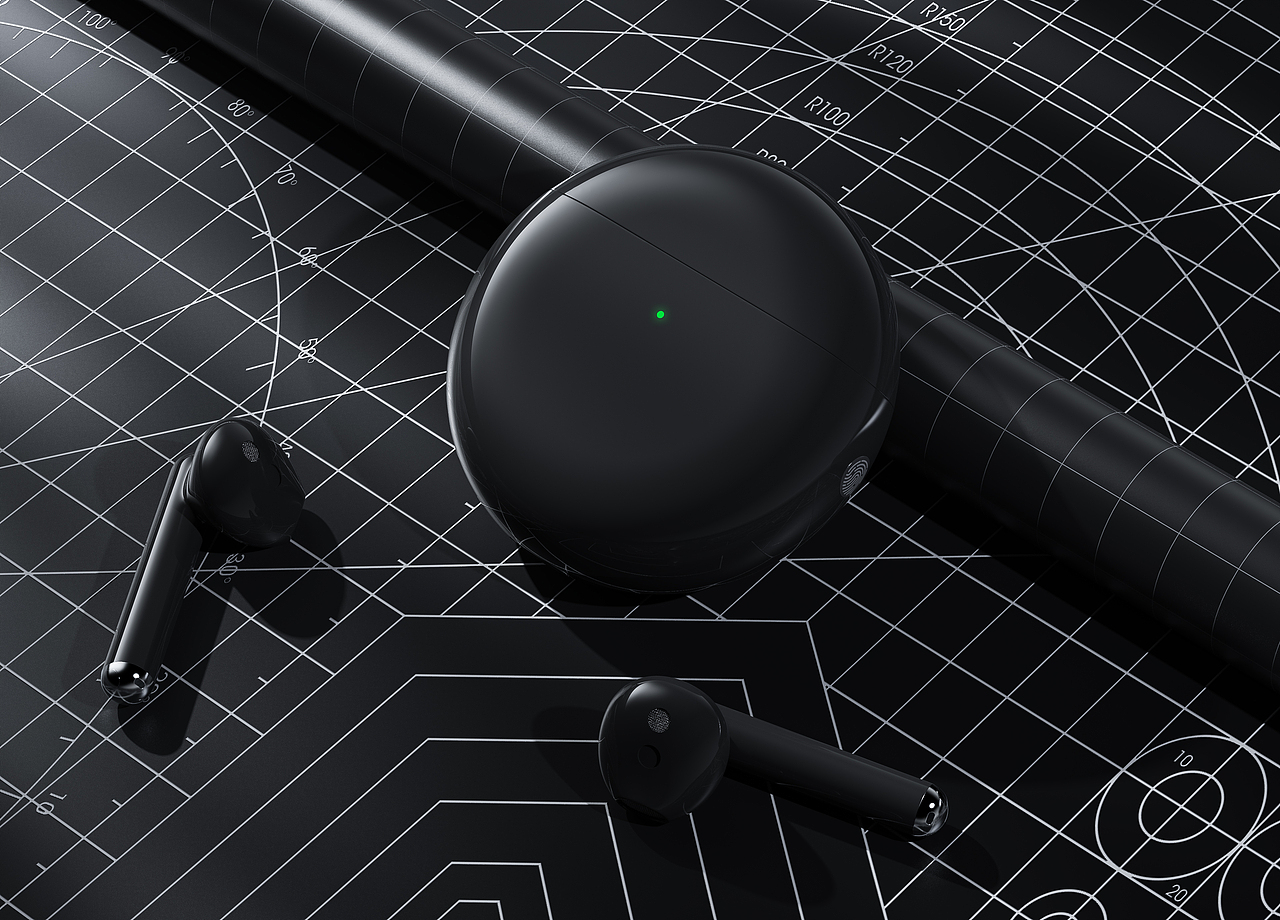 蓝牙耳机渲染（图ZMzQzNzE5Mjk2） - 产品 - 站酷设计师北冢原创素材 - 站酷ZCOOL