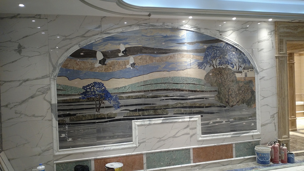 大师壁画作品——高端手绘墙画墙面装饰