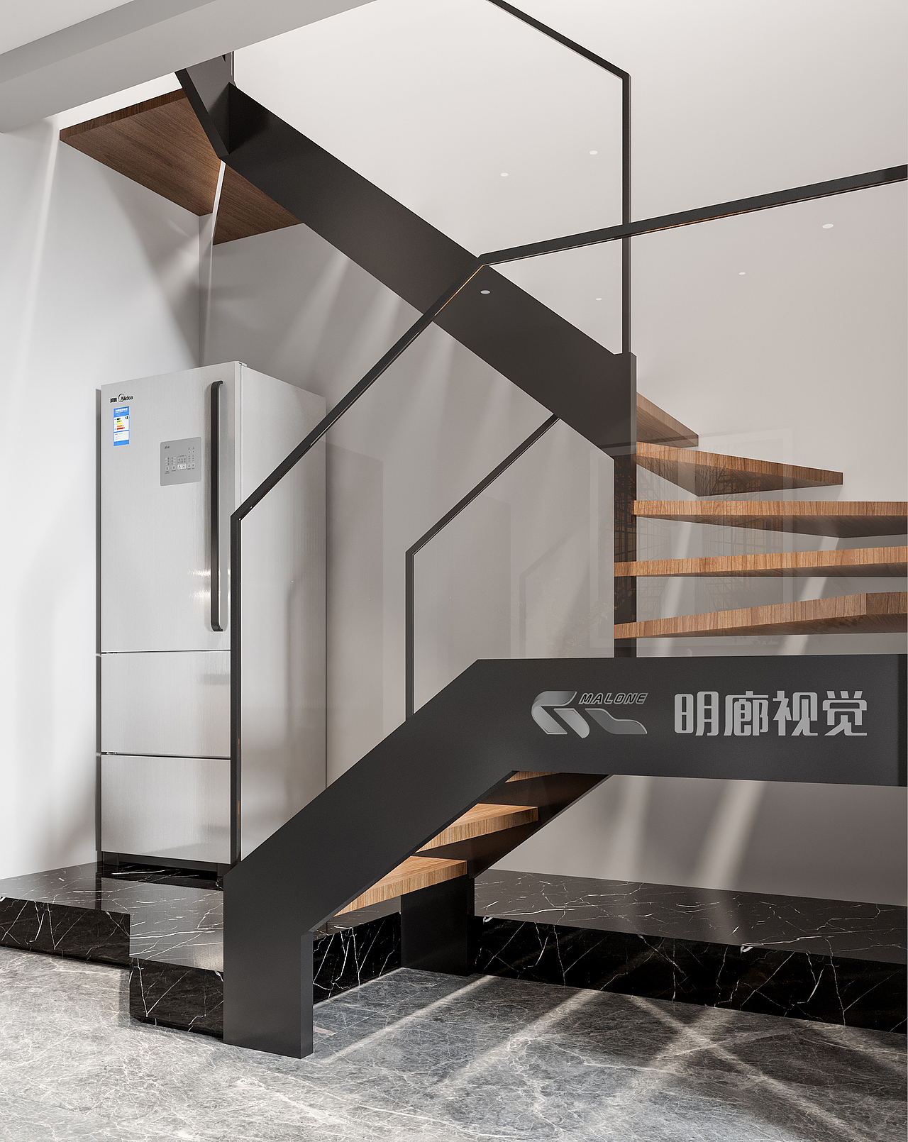 深圳复式现代简约效果图