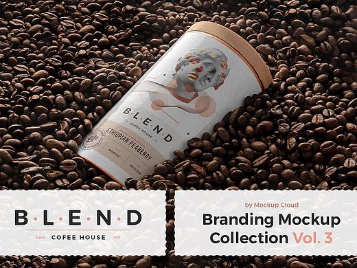 B·L·E·N·D咖啡包装VI设计