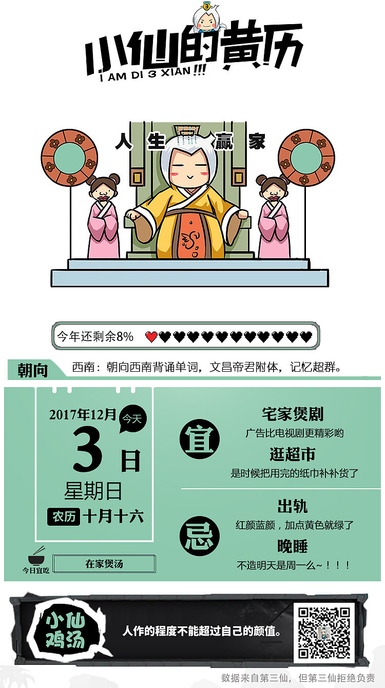 小仙的黄历（图ZOTkwNDEzNjg=） - 其他平面 - 站酷设计师一朵小花开了原创素材 - 站酷ZCOOL