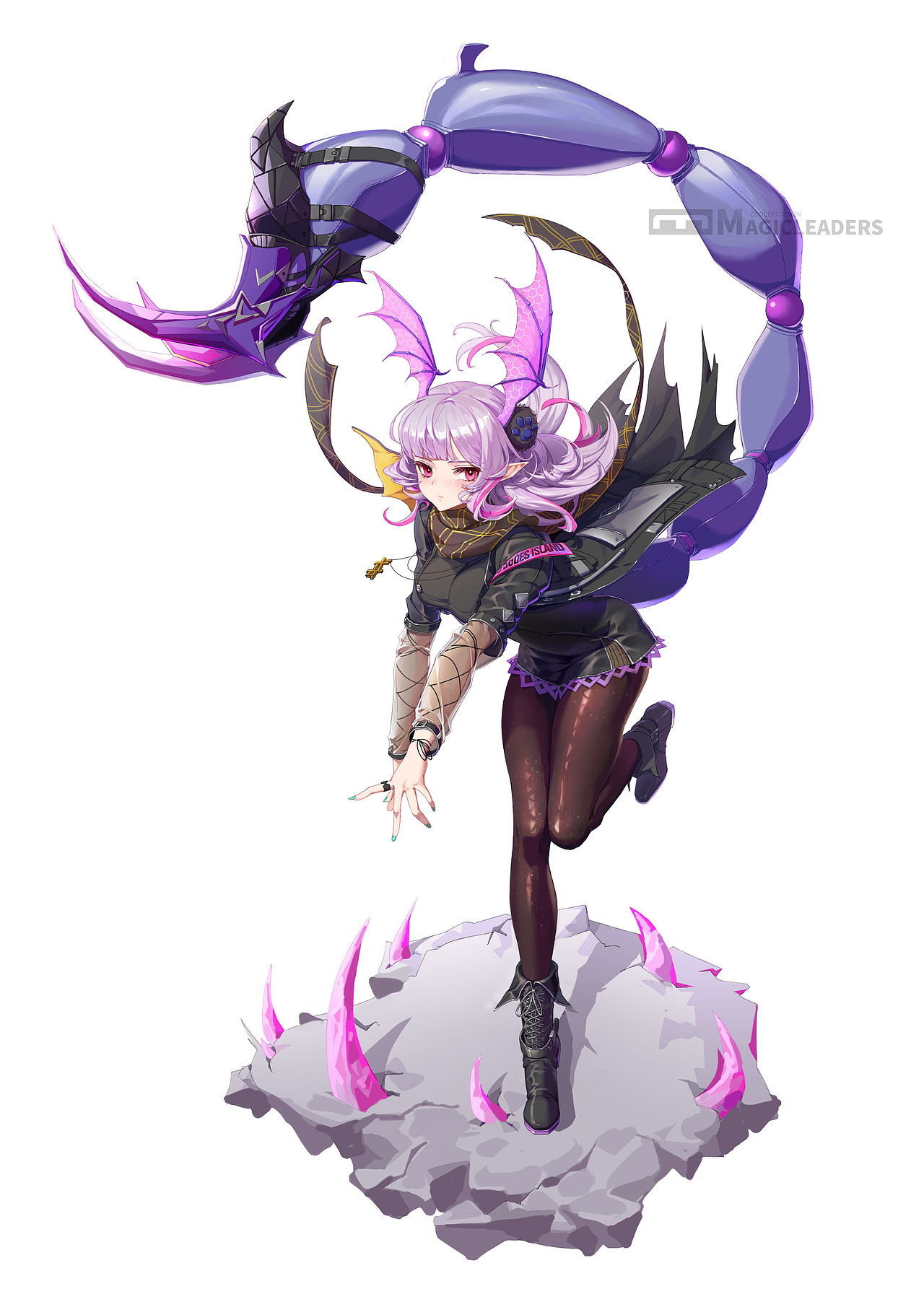 奇立德立绘游戏美宣动漫角色设计插画2曼奇立德角色插画研修班作品vol