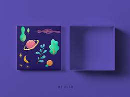 包裝插畫練習(xí)