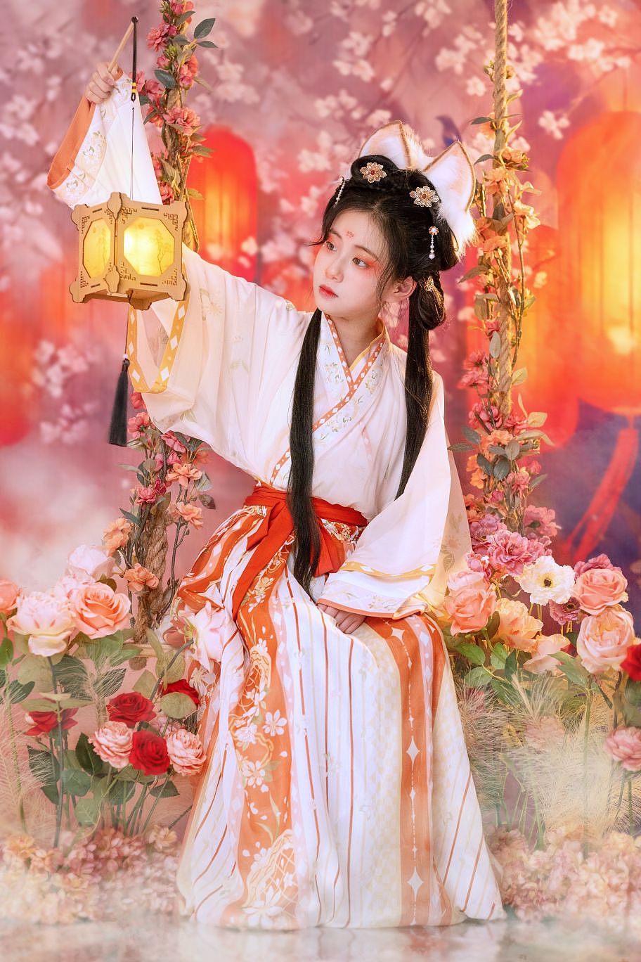 小狐仙闹新春（图ZMzI3OTA0MjMy） - 人像摄影 - 站酷设计师一颗小崩豆儿原创素材 - 站酷ZCOOL