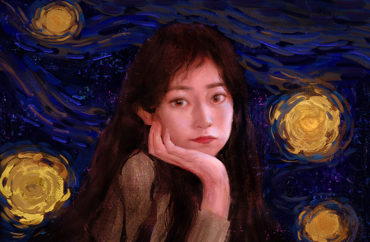 星空（圖ZMjM1MTgxODEy） - 創(chuàng)作習作 - 站酷設計師逸塵道人原創(chuàng)素材 - 站酷ZCOOL