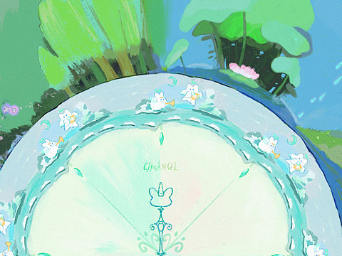 原创插画 |四季钟