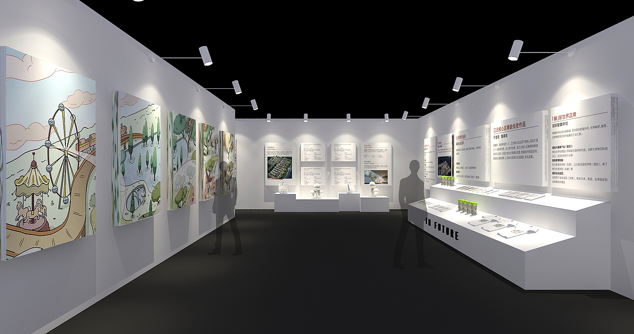 发布会里藏着一个画展（图ZMjU2MzI3NDUy） - 场景 - 站酷设计师小小小云之原创素材 - 站酷ZCOOL