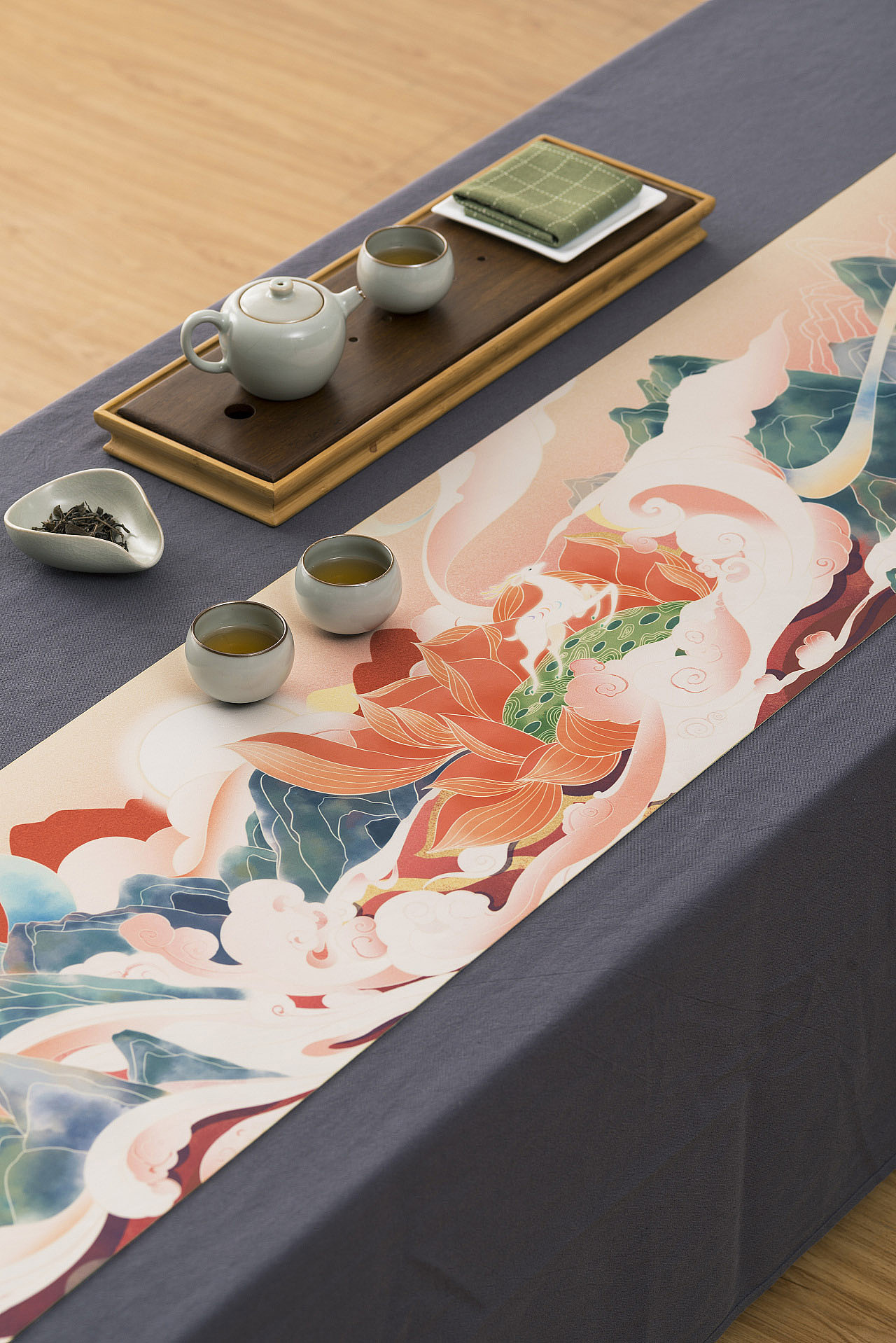 哈弗&敦煌博物馆《敦煌印象文创茶席》（图ZMjg5ODI1OTA4） - 品牌 - 站酷设计师丶無用原创素材 - 站酷ZCOOL