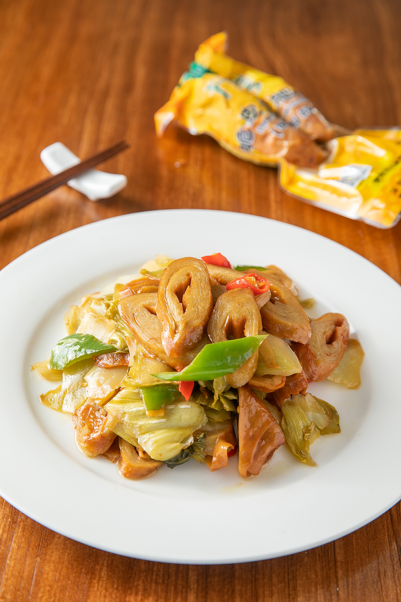 酸菜脆皮素肥肠