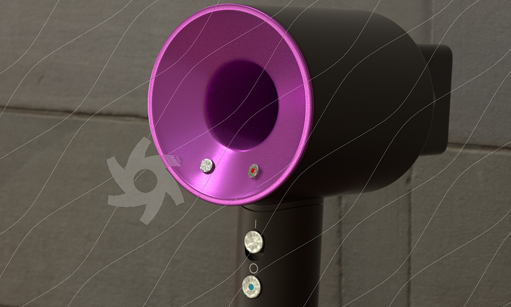 octane2019demo戴森吹风机（图ZMTg3Nzk2Njcy） - 产品 - 站酷设计师野比清一原创素材 - 站酷ZCOOL