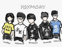 YQYMONs手绘个人VI
