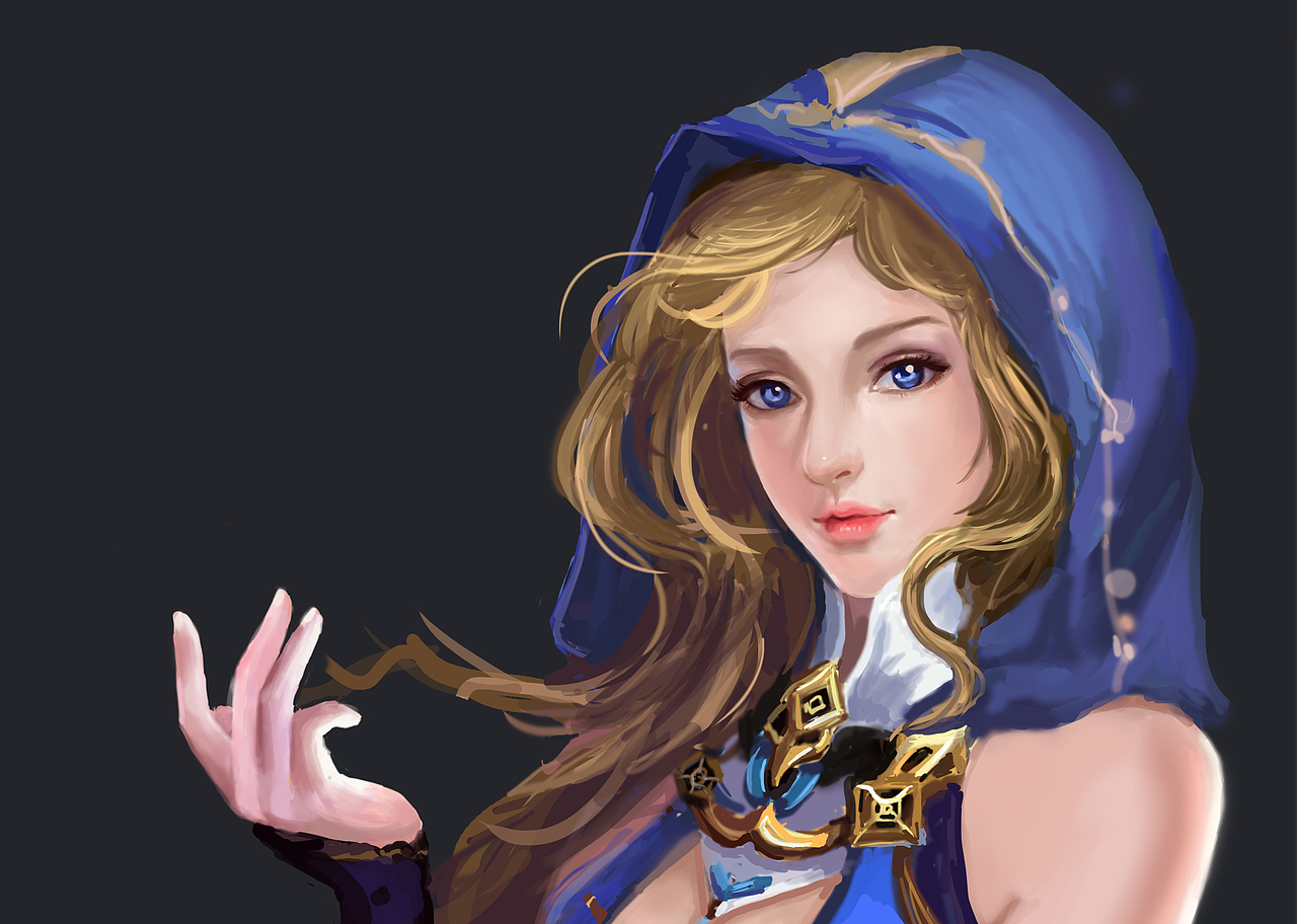 臨摹手繪及步驟（圖ZNzUzNjQ1NDA=） - 創(chuàng)作習(xí)作 - 站酷設(shè)計(jì)師藍(lán)晨幻鴿原創(chuàng)素材 - 站酷ZCOOL