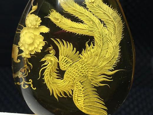 凤穿牡丹（个人主页-ZMjk3MDUzNTY=） - 其他手工艺 - 站酷设计师傲石珠宝原创素材 - 站酷ZCOOL