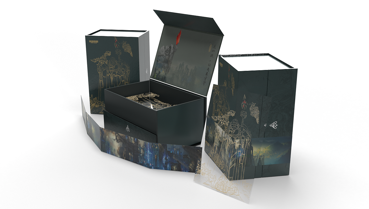 英雄联盟手办包装