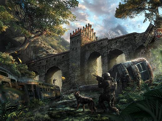 深林探险队(原画拆解)