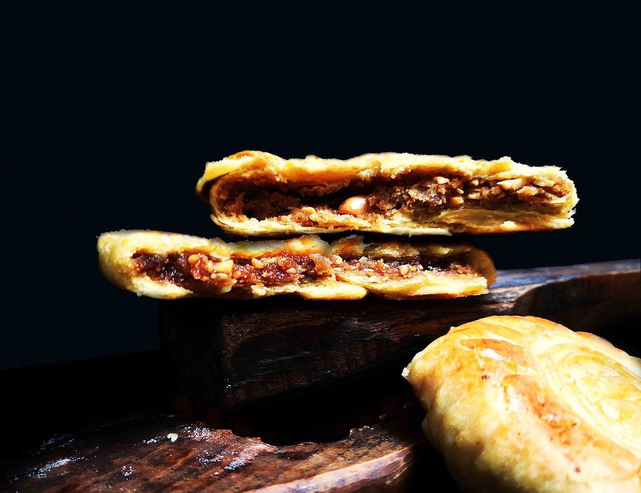 《小时候月饼》插画和产品照