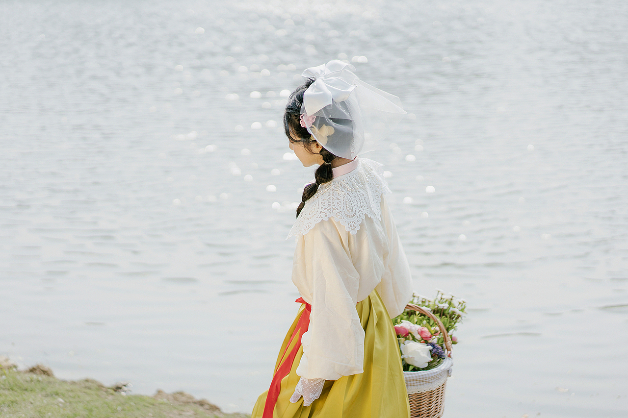 清新可爱风汉服混搭